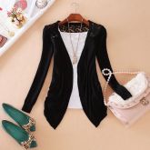 Cardigan de Renda - Cor Preta